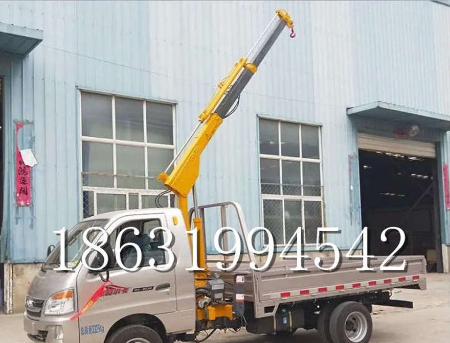 无棣县随车吊机包安装随车吊机码头货车包安装12V液压车载吊随车吊